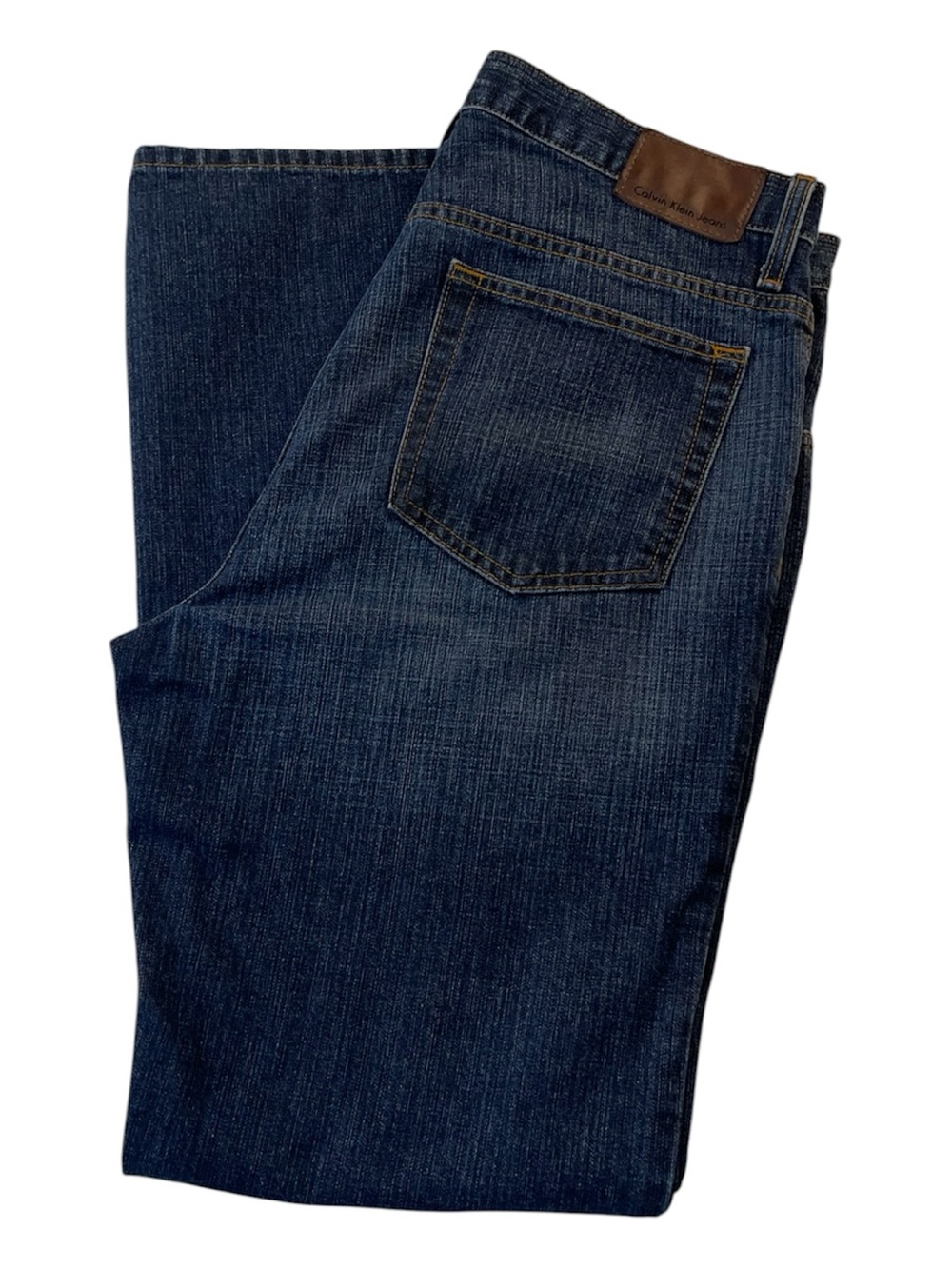 Vintage Calvin Klein Doublestone Handsand Bootcut Jeans Men's size 34